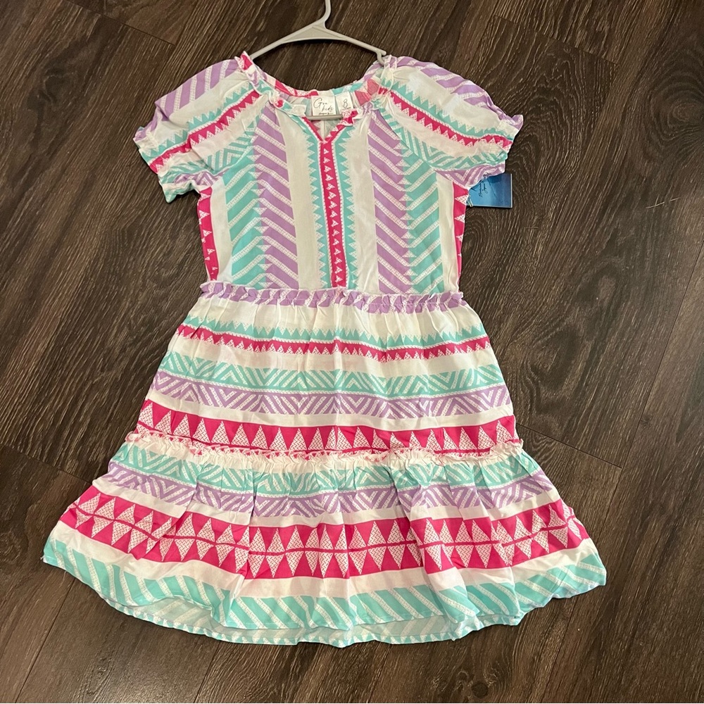 Goa Kids Chevron Swim Coverup, Size 8